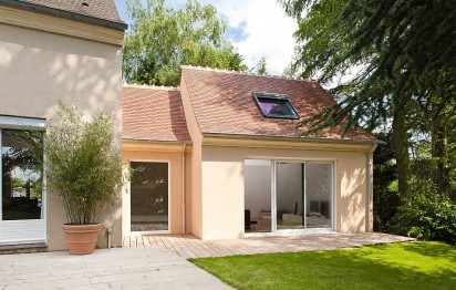 Extension de maison à Saint-Coulitz